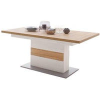 MCA Furniture maison bleue Säulentisch Zara , weiß ,