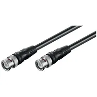 Goobay 50423 BNC Kabel RG59 Koaxialkabel 1m / BNC