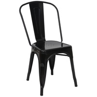 MCW Stuhl MCW-A73, Bistrostuhl Stapelstuhl, Metall Industriedesign stapelbar ~