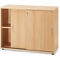 MÖBELPARTNER Schiebetürenschrank Work, 701344 samerberg-buche 1 Fachboden 100,0 x