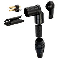 Neutrik NC3MRX-B XLR-Steckverbinder Stecker, gewinkelt Polzahl 3 Schwarz