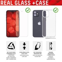 Displex Real Glass + Case für Apple iPhone 7,