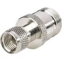BKL Electronic 0407012 0407012 Mini-UHF-Adapter Mini-UHF-Stecker - N-Buchse 1St.