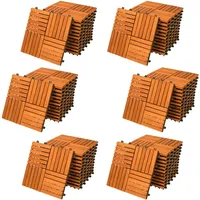 CASARIA CASARIA® Holzfliesen FSC®-zertifiziertes Akazienholz 6m2 Fliese Akazie Quattro