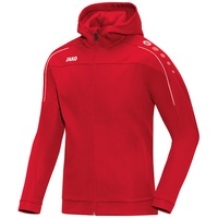 Jako Classico Kapuzenjacke Kinder rot 164