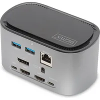 Digitus DA-70889, Schwarz/Grau