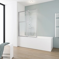 Schulte Badewannenaufsatz D1130 2-tlg. 140 x 70-118 cm -