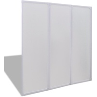 VidaXL Badewannen Faltwand Duschabtrennung 141 x 132 cm