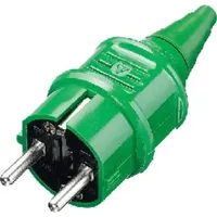 Mennekes Schuko-Stecker 16A,2p+E,230V,gn 10841