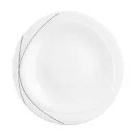 SELTMANN WEIDEN Frühstücksteller oval 23 cm Weiß 6er Set