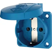 Mennekes Schuko-Steckdose IP54 Blau