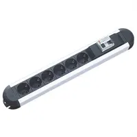 Bachmann Steckdosenleiste 6-fach 1,75 m Schwarz