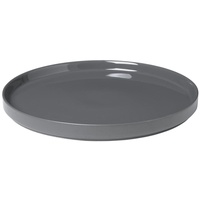 BLOMUS Speiseteller Pilar Ø 27 cm Keramik Grau