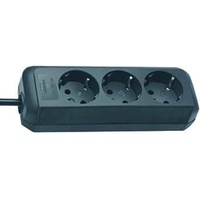 Brennenstuhl Eco-Line Steckdosenleiste 3-fach schwarz