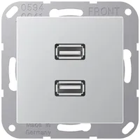 Jung Multimedia-Anschluss alu MA A 1153 AL