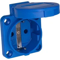 PCE 109-0b Anbau-Steckdose IP54 Blau