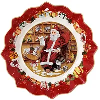 Villeroy & Boch - Schale groß, Santa liest Wunschzettel