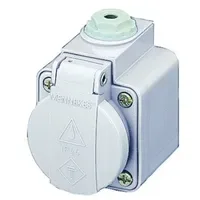 Mennekes Schuko-Steckdose 10081 Grau 1 St.