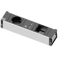 Bachmann CONI Small 1x Schutzkontakt 1x USB Charger 1x