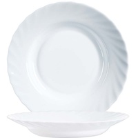 Arcoroc Suppenteller Trianon White weiß 22,5 cm