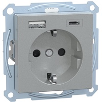 Merten Schuko Steckdose mit USB Ladegerät MEG2367-0460