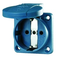 Mennekes 11011 1fach Anbau-Steckdose IP54 Blau