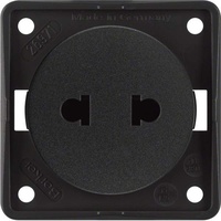 Berker Steckdose Euro 962572503 Schwarz 1 St.