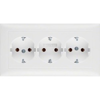 Berker 3fach-Steckdose SCHUKO 47661909