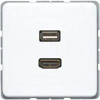 Jung MACD1163WW HDMI / USB 2.0, Serie CD,