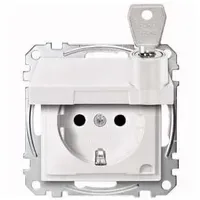 Merten Schuko-Steckdose System M Polarweiß 1 St.