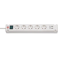 Brennenstuhl Bremounta mit Schalter, 5-fach, mit 2x USB, 3m