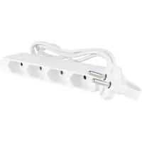REV Ritter GAO 0254 Steckdosenleiste 4fach Weiß Eurostecker 1