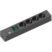 Bachmann CONNECT LINE 4xSchutzkontakt, Schalter