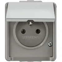 Siemens Steckdose Delta Grau 5UB4741
