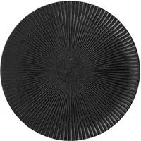 Bloomingville DAHEIM Frühstücksteller Neri Ø 18 cm Steingut Schwarz