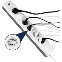 REV Ritter Steckdosenleiste 6-fach 1,4 m Weiß