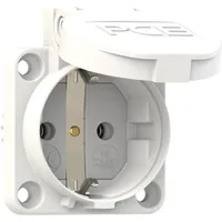 PCE Anbau-Steckdose 105-0ww IP44 Weiß