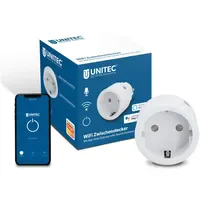 Unitec WIFI Zwischenstecker Weiß