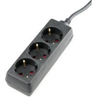 As - Schwabe AS Schwabe 11332 Steckdosenleiste Schwarz Schutzkontakt