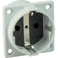 As - Schwabe AS Schwabe 45084 Einbau-Steckdose Grau