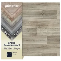 Primaflor PVC-Belag Turvo Eiche 100 x 200 cm grau