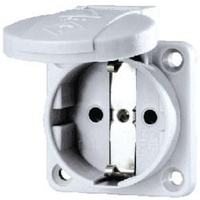 Mennekes Schuko-Anbau-Steckdose 16A,2p+E,230V,gr 11030