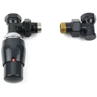 Ximax Thermostat-Set Elegant (Eckventil, 15 mm, anthrazit