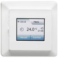 Stiebel Eltron RTF-TC Elektronischer Fußbodentemperaturregler, Unterputz, Touch-Screen, weiß (236724)