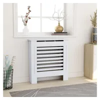 VidaXL MDF Heizkörperverkleidung Weiß 78 cm