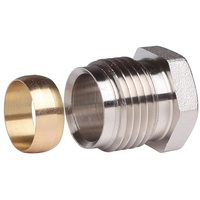 Danfoss Klemmverbinder R 1/2" AG x 15 mm copper/steel