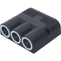 ProCar 67611001 Zigarettenanzünder-Verteiler Anzahl Zigarettenkupplungen 3 x Belastbarkeit Strom