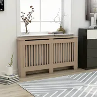 VidaXL Heizkörperverkleidung 152x19x81,5 cm MDF