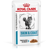 Royal Canin Veterinary Skin Coat Katzenfutter in Soße 12