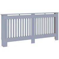 VidaXL Heizkörperverkleidung Anthrazit 172x19x81,5 cm MDF